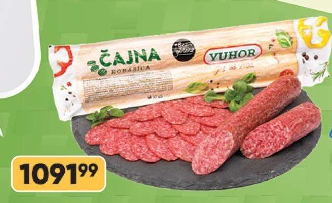 Čajna Kobasica Vuhor