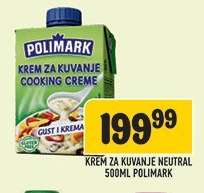 Krem za kuvanje neutral 500ml Polimark