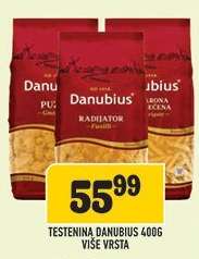 Testenina Danubius 400g