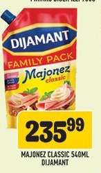 Majonez Classic 540ml Dijamant