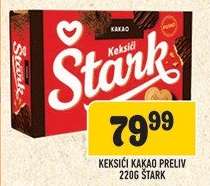 Keksići Kakao Preliv 220g Štark