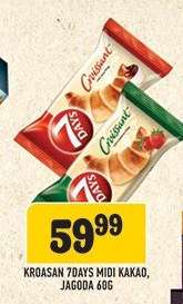 Kroasan 7Days Midi Kakao, Jagoda 60g