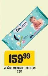 Vlažne maramice Becutan