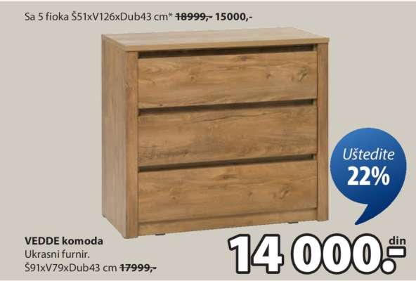 VEDDE KOMODA
