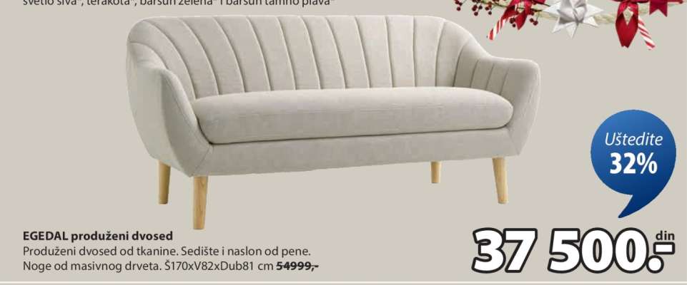 EGEDAL PRODUŽENI DVOSED