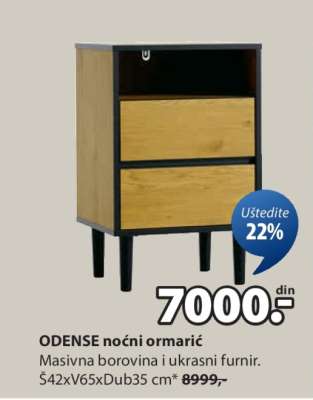 ODENSE noćni ormarić