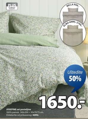 JOSEFINE set posteljine