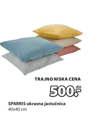 SPARRIS UKRASNA JASTUČNICA