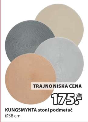 KUNGSMYNTA STONI PODMETAČ