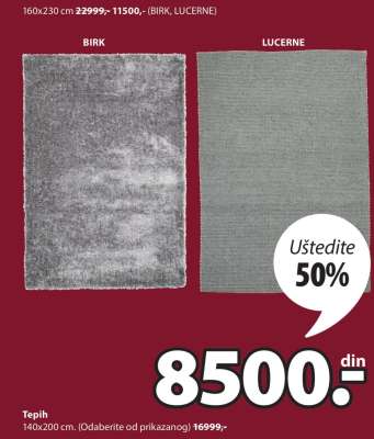 Tepih (BIRK, LUCERNE)