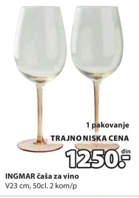 INGMAR čaša za vino