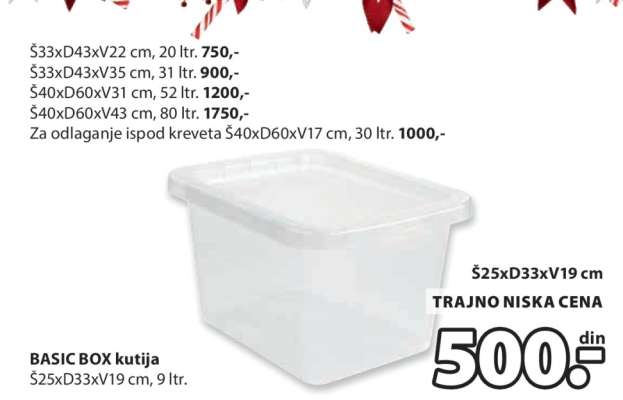 BASIC BOX KUTIJA