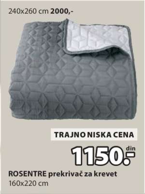 ROSENTRE PREKRIVAČ ZA KREVET