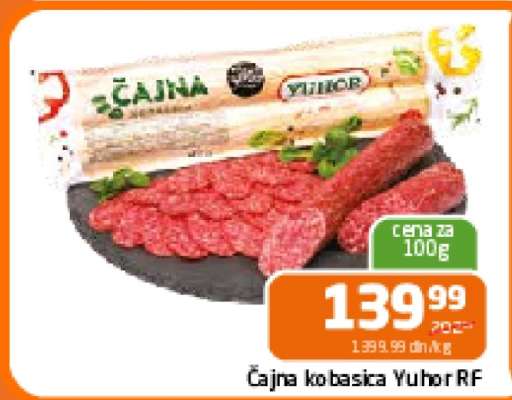 Čajna kobasica Yuhor RF