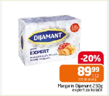 Margarin Dijamant 250g
