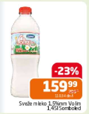 Sveže mleko 1.5%mm Volim