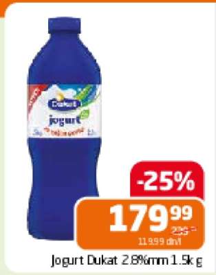 Jogurt Dukat 2.8%mm 1.5 kg