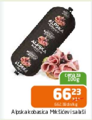 Alpska kobasica Mkičijevi Saši