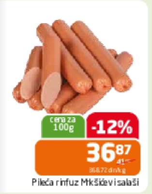 Pileća rinfuza Mksjevi salasi