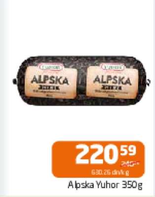 Alpska Yuhor 350g