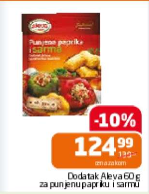 Dodatak Aleva 60 g za punjenu papriku i sarmu