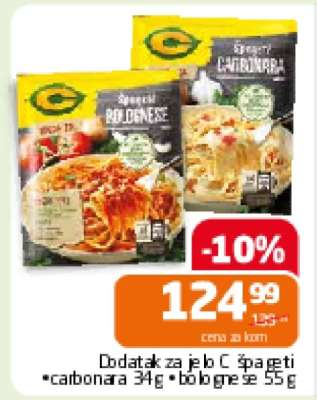 Dodatak za jelo C Špageti