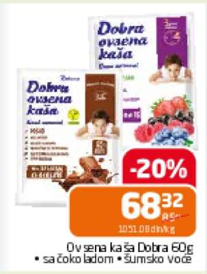 Ovsena kaša Dobra 60g