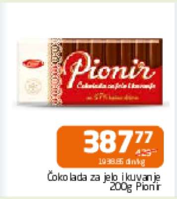 PIONIR ČOKOLADA