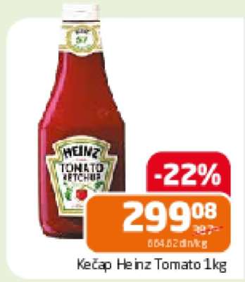 Kečap Heinz Tomato 1kg