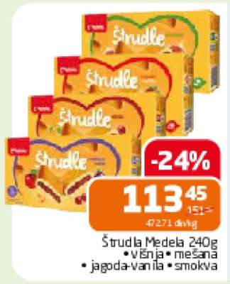 Štrudla Medela 240g