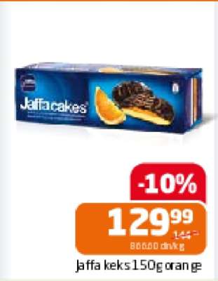 Jaffa keks 150g orange