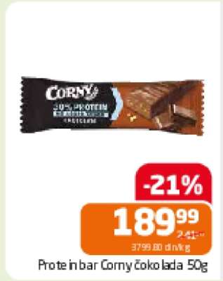 Protein bar Corny Čokoláda 50g