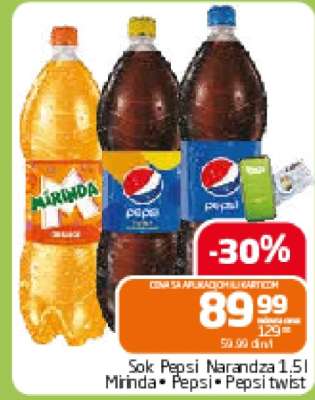 Sok Pepsi Narandza 1.5l