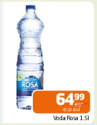 Voda Rosa 1.5l