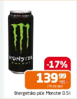 Energetsko piće Monster 0.5l