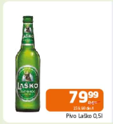 Pivo Laško 0,5l