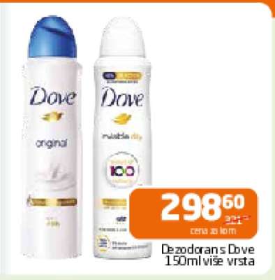 Deodorans Dove 150 ml