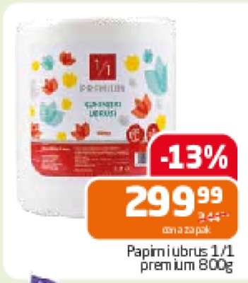 Papíru ubrus 1/1 premium 800g