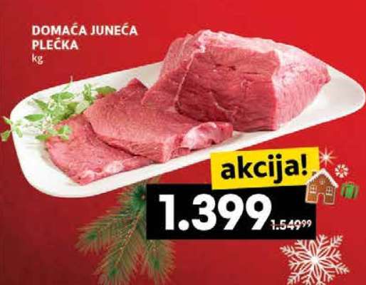 DOMAĆA JUNEĆA PLEĆKA