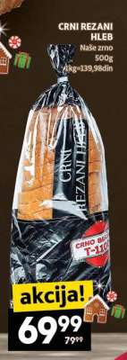 CRNI REZANI HLEB