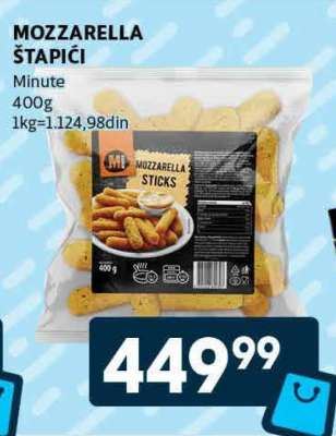 MOZZARELLA ŠTAPIĆI