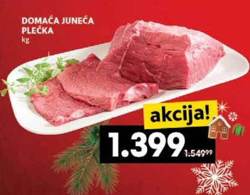 DOMAĆA JUNEĆA PLEĆKA
