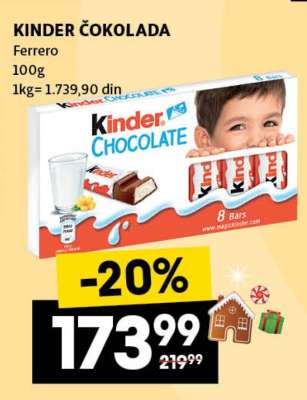 Kinder Čokolada