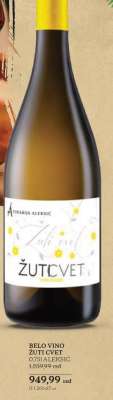 BELO VINO ŽUTI CVET