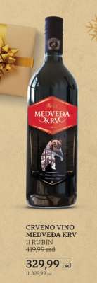 CRVENO VINO MEDVEĐA KRV