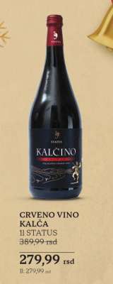 CRVENO VINO KALČA 1L STATUS