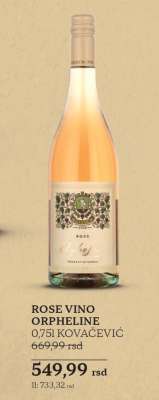 ROSE VINO ORPHELINE