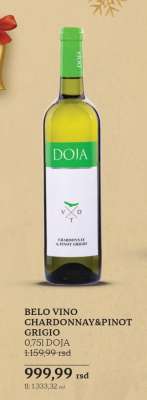 BELO VINO CHARDONNAY & PINOT GRIGIO