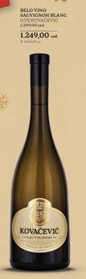 BELO VINO SAUVIGNON BLANC 0.75l KOVAČEVIĆ