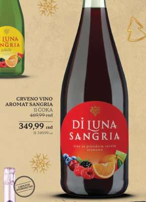 CRVENO VINO AROMAT SANGRIA 1l GOKA